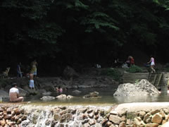 尻焼温泉：川の湯